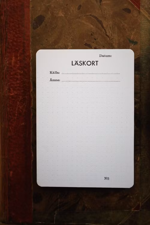 Läskort 10 st