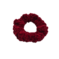 Virkad scrunchie