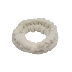 Virkad scrunchie