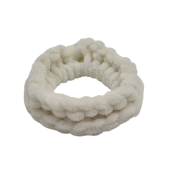 Virkad scrunchie