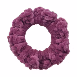 Virkad scrunchie