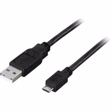 Mikro-USB synk- och laddkabel, 25cm Mikro-USB synk- och laddkabel, 25cm