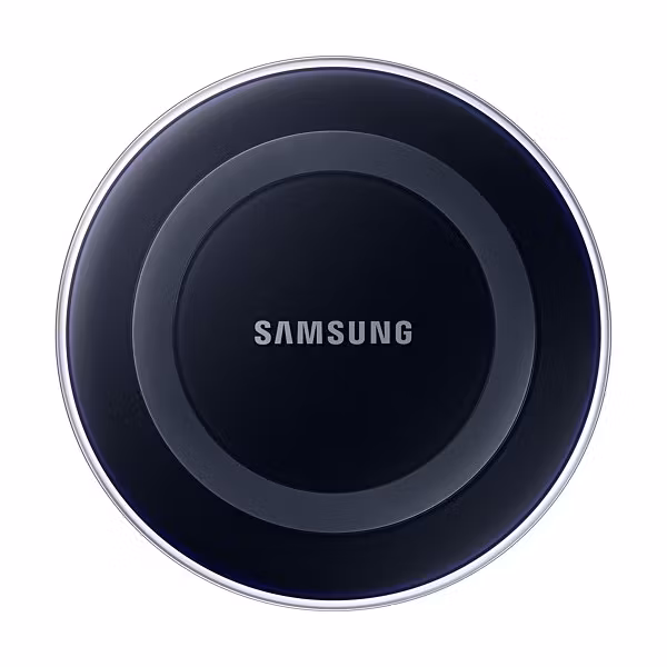 Samsung Qi trådlös laddare, svart, från ovan