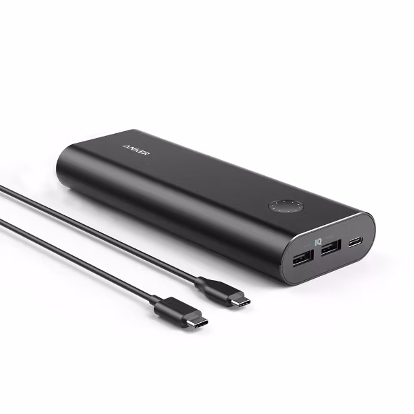 Anker PowerCore+ 20100mAh powerbank med USB-C