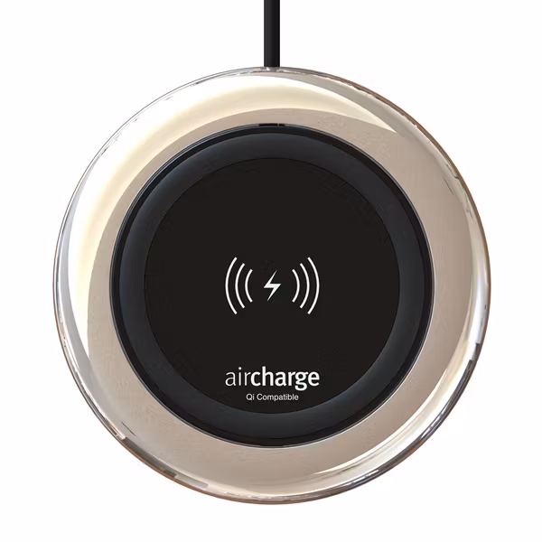 Aircharge Executive trådlös laddare svart ovan