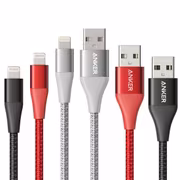Anker PowerLine+ II Lightning USB kabel, 90cm Anker PowerLine+ II Lightning USB kabel, 90cm