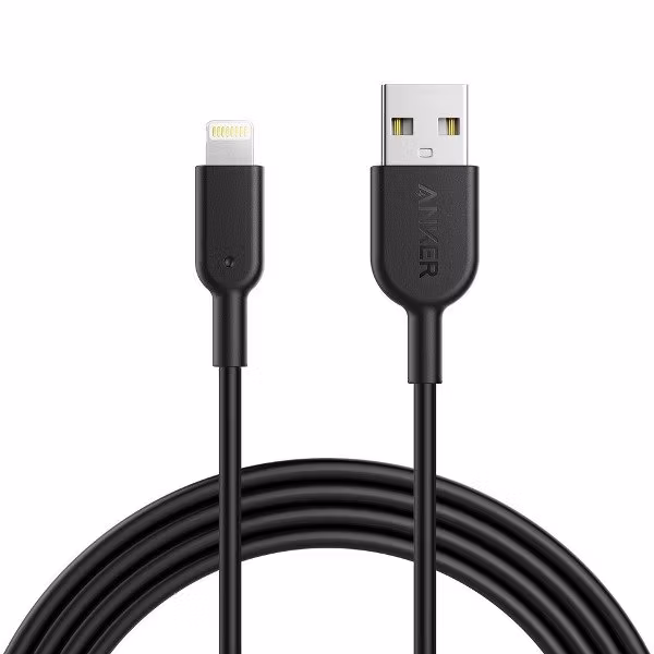 Anker PowerLine II Dura 180cm svart
