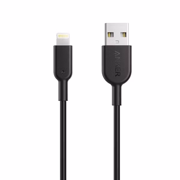 Anker PowerLine II Dura 90cm svart