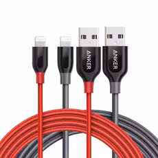 Anker PowerLine+ Lightning USB kabel, 180cm {rp.title}}