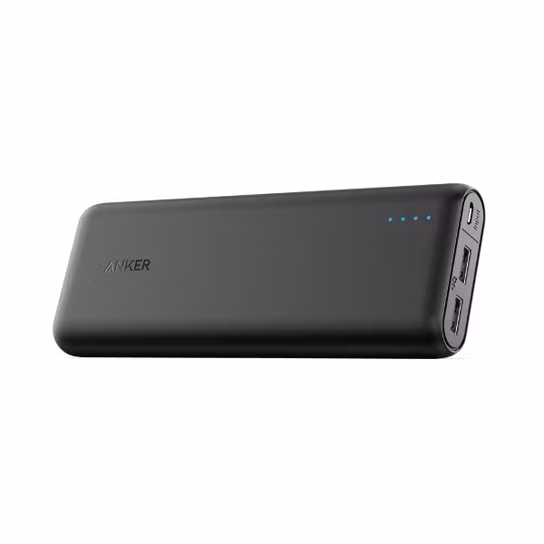 Anker 15600mah powerbank med 2 uttag