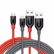 Anker PowerLine+ Mikro-USB kabel, 180cm