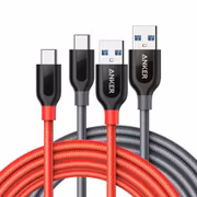 Anker PowerLine+ USB-A till USB-C kabel, 180cm Anker PowerLine+ USB-A till USB-C kabel, 180cm