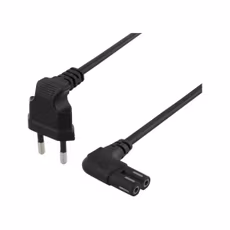 Apparatsladd IEC C7, vinklad Apparatsladd IEC C7, vinklad