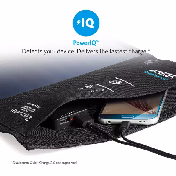 Anker PowerPort Solar 21W laddar snabbt