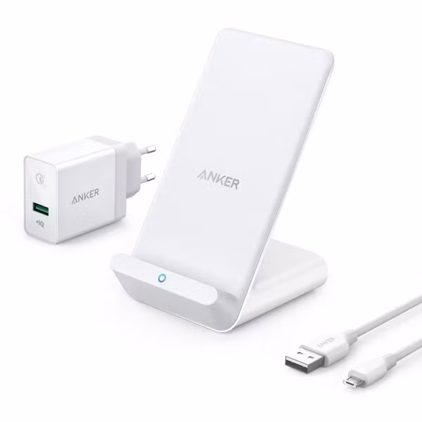 Anker PowerWave 7.5 Stand med laddare