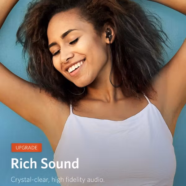 Anker Soundbuds Slim plus bra ljudkvalitet