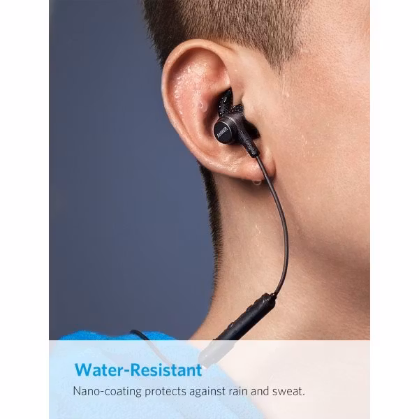 Anker SoundBuds Flow bluetooth hörlurar vattensäkra