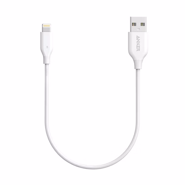 Anker PowerLine Lightning 30cm vit