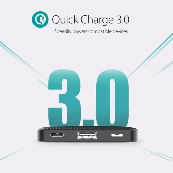 RAVPower 20100mAh 45W Type C Power Delivery och QC 3 powerbank