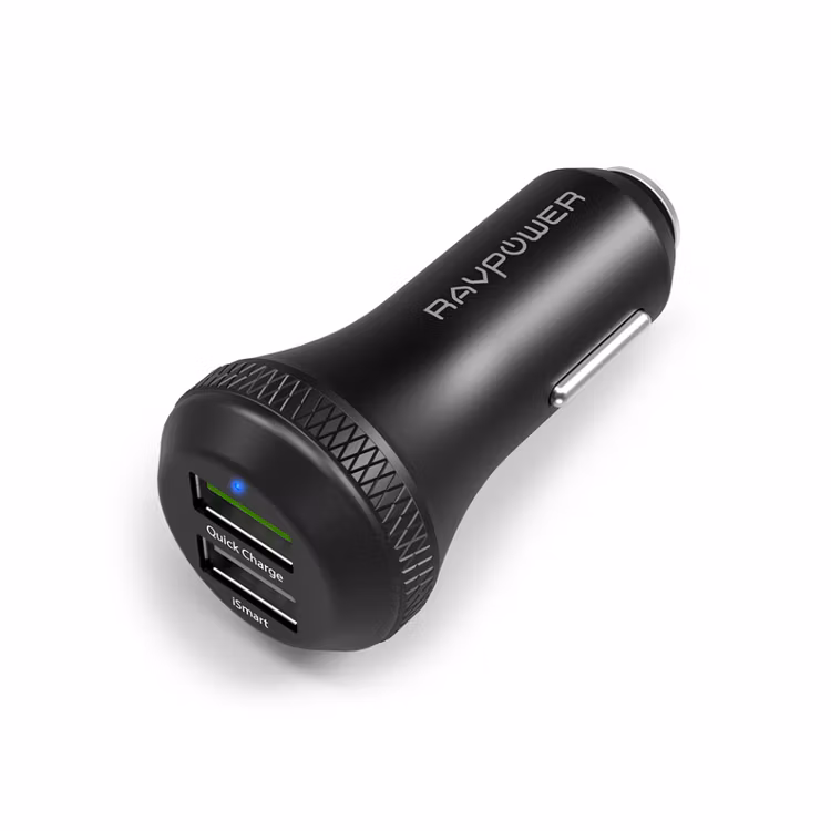 RAVPower billaddare QC 2 uttag 1