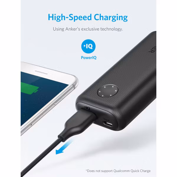 Anker PowerCore II 6700 laddar snabbt
