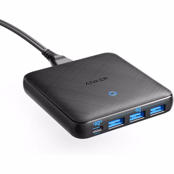 Anker PowerPort Atom III Slim 4 uttag