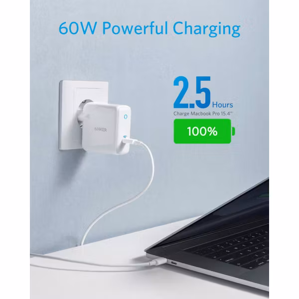Anker PowerPort Atom III 1 uttag för MacBook Pro