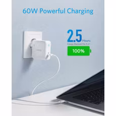 Anker PowerPort Atom III - 60W snabbladdare (1 uttag) Anker PowerPort Atom III - 60W snabbladdare (1 uttag)