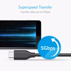 Anker PowerLine USB-C 3.0 kabel, 300cm Anker PowerLine USB-C 3.0 kabel, 300cm