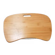 Laptopstöd i bambu med kudde