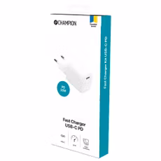 Fast Charge USB-C PD 20W Vit mobilladdare Fast Charge USB-C PD 20W Vit mobilladdare