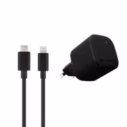 Fast Charge 20W PD / USB-C mobilladdare och Lightning Kit Fast Charge 20W PD / USB-C mobilladdare och Lightning Kit