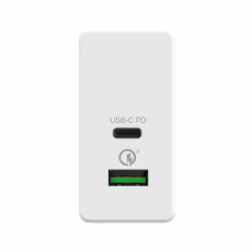 Mobilladdare med USB-C PD 45W och QC3.0 Mobilladdare med USB-C PD 45W och QC3.0
