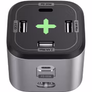 Power Station 65W 3xUSB-A 2xUSB-C PD Power Station 65W 3xUSB-A 2xUSB-C PD