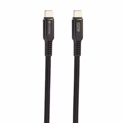 USB-C kabel 100W 1m Svart