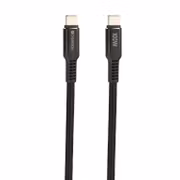 USB-C kabel 100W 1m Svart USB-C kabel 100W 1m Svart