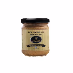 Ekologisk Gröna oliver kräm (Olivpasta) med extra jungfruolivolja 195g - Grekland