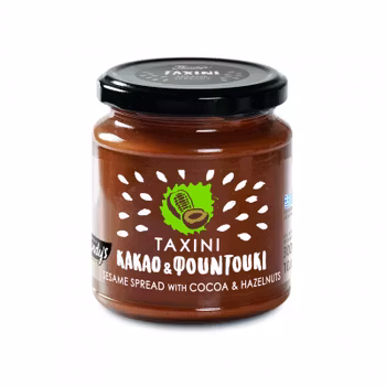 Sesam (Tahini) pålägg med kakao & Hasselnötter 300g (utan palmolja) - Grekland