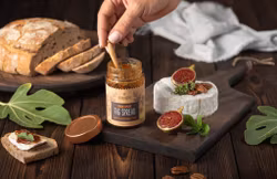 Ekologisk Fikon marmelad - 88% fikon frukt - handgjort 250g - utan konserveringsmedel - Grekland