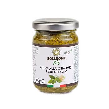 Ekologisk Basilika Pesto 140g (Pesto alla Genovese) - Italien