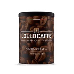 LolloCaffè Macinato Fresco 250g - nymalet kaffe - Italien
