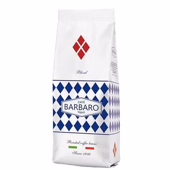 Barbaro Caffè Espresso Rosso 1kg - rostade kaffebönor - Italien
