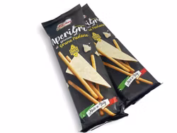 Grissini (brödpinnar) med Grana Padano ost - bageriprodukt 100g - Italien
