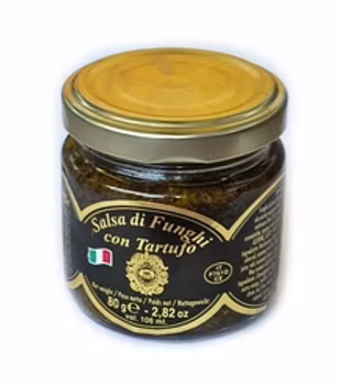 Svampsås med tryffel och extra jungfruolivolja 80g (utan konserveringsmedel) - Italien