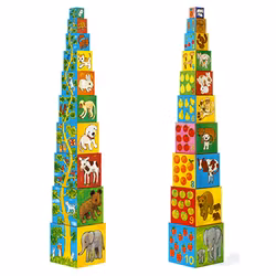 Djeco - 10 My Friends Blocks