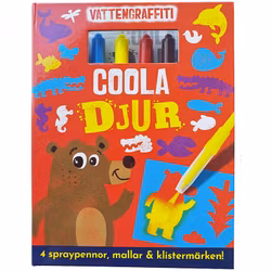 Bok -  Vattengraffiti - Coola Djur