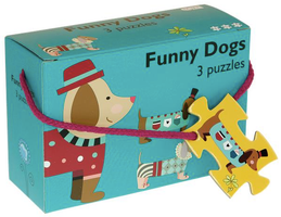 Barbo Toys - Funny dogs puzzel