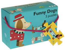 Barbo Toys - Funny dogs puzzel
