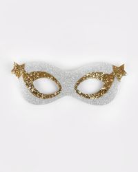 Den goda fen - Superhjältemask HJÄLTE Silver