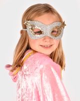 Den goda fen - Superhjältemask HJÄLTE Silver